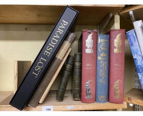 Mixed collection of books to include 'Paradise Lost, A poem in Twelve Books' by John Milton and 'My Friend Lawrence Durrell' 