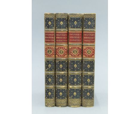 Caulfield (James), Portraits, Memoirs and Characters of Remarkable Persons From the Revolution in 1688 to the End of the Reig