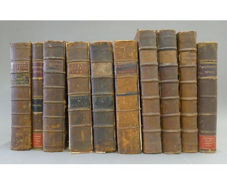Bulstrode (Edward), The Reports of Divers Resolutions and Judgements... Given in the King's Bench, second impression,, W Rawl