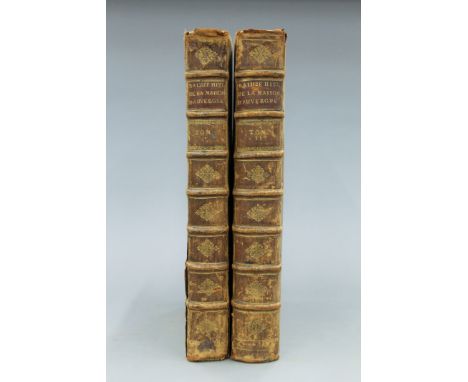 Baluze (Etienne), Histoire Genealogique de la Maison D'Auvergne, Antoine Dezallier, Paris, 1708, first edition, 2 volumes, 26