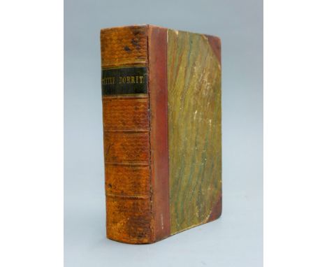 Dickens (Charles), Little Dorrit, first edition, 1857.