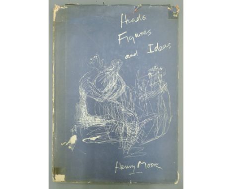 Moore (Henry), Heads, Figures and Ideas, complete with 13 standing figure lithograph, folio, George Rainbird, 1958.