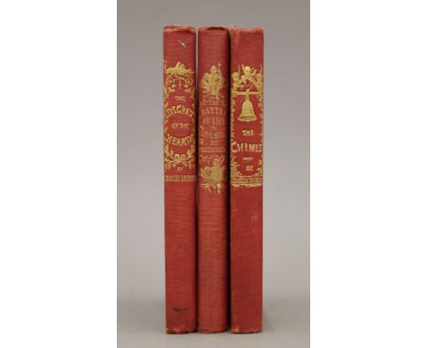 Dickens (Charles), Cricket on the Hearth, A Fairy Tale of Home, first edition, second state, nice copy in original cloth, 184