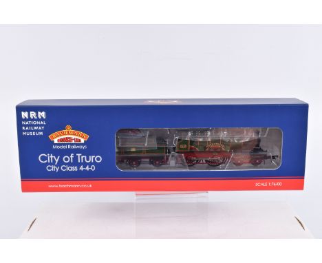 A BOXED OO GAUGE BACHMANN BRANCHLINE MODEL RAILWAYS City Class 3700 Locomotive, no. 3440 'City of Truro', in GWR (1931) Green