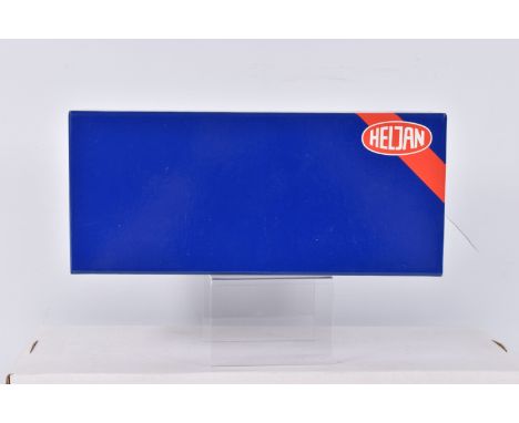 A BOXED OO GAUGE HELJAN RAILWAY MODEL, Class 14 'Teddy Bear' (ex-British Rail Green), in Blue Circle Cement livery, Weathered