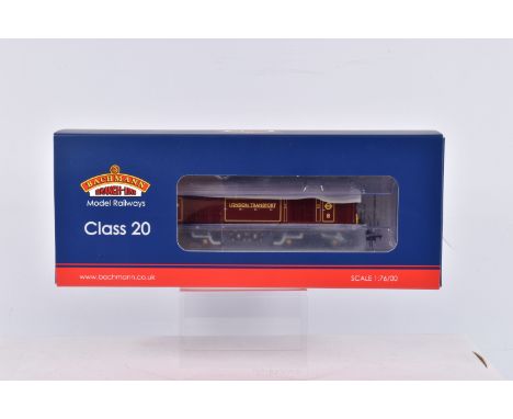 A BOXED OO GAUGE BACHMANN BRANCHLINE MODEL RAILWAYS, Class 20, no. 20227 ' Sherlock Holmes; Livery in London Transport Lined 