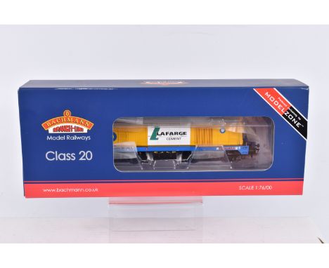 A BOXED OO GAUGE BACHMANN BRANCHLINE MODEL RAILWAYS DIESEL LOCOMOTIVE,  Class 20, no. 20168 'Sir George Earle' Livery in Blue