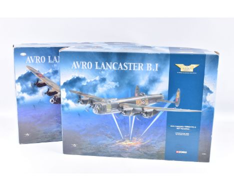 TWO BOXED CORGI AVIATION ARCHIVE 1:72 SCALE DIECAST MODEL AIRCRAFTS, the first is a limited edition Avro Lancaster B.I - R550