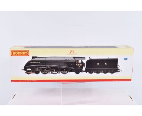 A BOXED OO GAUGE HORNBY MODEL RAILWAY, Class A4 NE 4-6-2, no. 4901 'Sir Charles H. Newton, in Wartime Black, item no. R2338, 