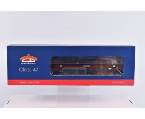 A BOXED OO GAUGE BACHMANN BRANCHLINE MODEL RAILWAYS DIESEL LOCOMOTIVE, Class 47, no. 47798 'Prince William', in EWS Royal Cla