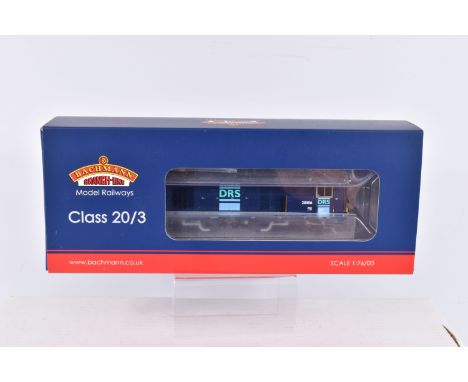 A BOXED OO GAUGE BACHMANN BRANCHLINE MODEL RAILWAYS LOCOMOTIVE, Class 20-3, no. 20306, Livery in Direct Rail Services Blue, i
