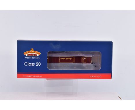 A BOXED OO GAUGE BACHMANN BRANCHLINE MODEL RAILWAYS LOCOMOTIVE, Class 20-0, no. 20142 ' Sir John Betjeman', Livery in London 
