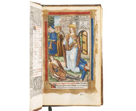 Post-incunable (Books of Hours): Hore dive virginis Marie secundum usum Romanum. Paris, Gilles & Germain Hardouyn [c.1511; al