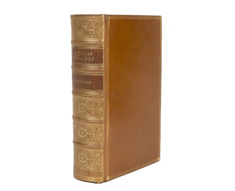 Fine Rivière and Son Binding:- Dickens (Charles) Life and Adventures of Nicholas Nickelby. 1st Ed. Chapman and Hall, London 1