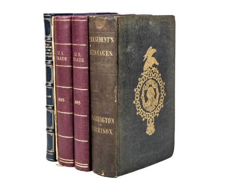 American History 'The Addresses and Messages of the Presidents of the United States, from Washington to Harrison'. Edward Wal