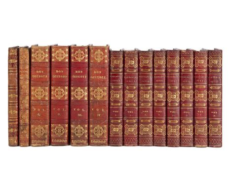 Early 19th century Bindings:- Bloomfield (Robert) Rural Tales, Ballards and Songs. 1st Ed. Vernor et al, London 1802, with fr
