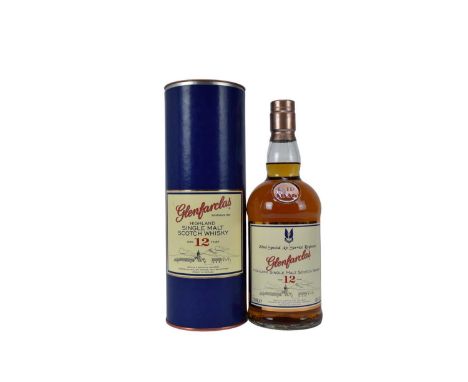 One bottle, Glenfarclas Highland Single Malt Scotch Whisky, 12 years old, 43%, 700ml - 22nd Special Air Service Regiment, in 