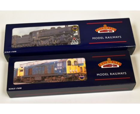 TWO BACHMANN 00 GAUGE LOCOMOTIVES; 1. Class 20 Diesel D8134 BR Green with Indicator Boxes (32-028) 2. IVATT Class 4 2-6-0 431