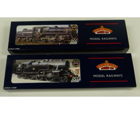 TWO BACHMANN 00 GAUGE LOCOMOTIVES; 1. Standard Class 4MT 2-6-0 76069 BR Black BRIB Tender L/Crest (32-951) 2. Fairburn Tank 4