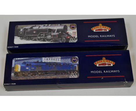 TWO BACHMANN 00 GAUGE LOCOMOTIVES; 1. Fairburn Tank '42240' BR Lined Blake Late Crest (32-877) 2. Class 40 Diesel D210 'Empre