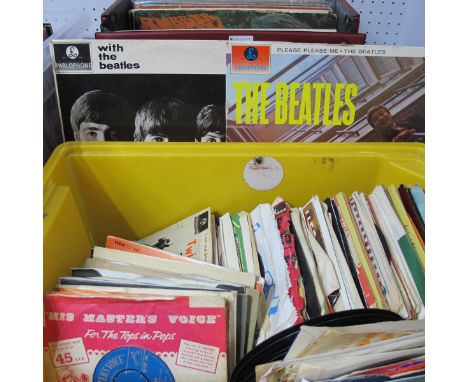 Vinyl LP's, to include Beatles 'Please Please Me', 'With the Beatles', 'Rubber Soul', 'White Album', Cream, Bob Dylan, Buddy 