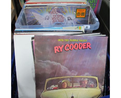 A Collection of Over 25 LP's/10" Vinyl Albums, including Ry Cooder, Percy Faith 'Black Magic Woman', Bobby Gentry, Lu Watters
