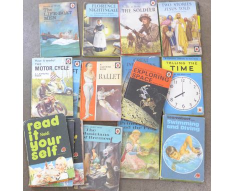 Thirty-two vintage Ladybird books