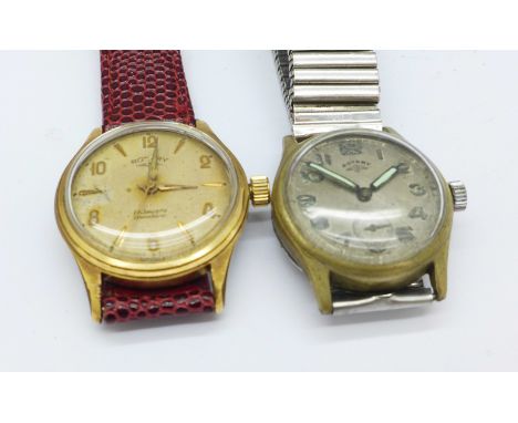 Two gentleman's Rotary wristwatches