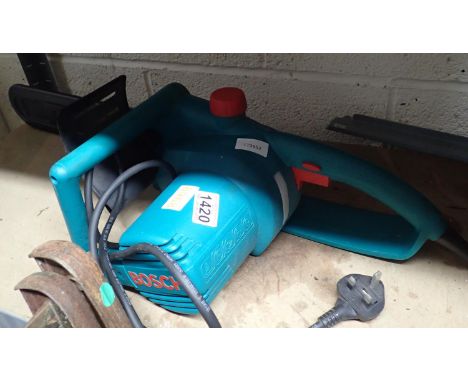 Bosch corded chainsaw. Not available for in-house P&amp;P 