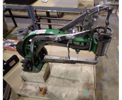 Vintage hand crank sewing machine. Not available for in-house P&amp;P 