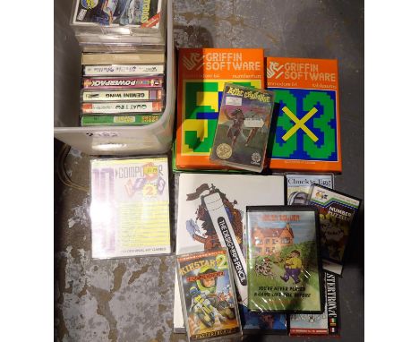 Mixed commodore 64 games and software. P&amp;P Group 1 (£14+VAT for the first lot and £1+VAT for subsequent lots) 