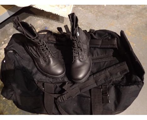 Size 11 Magnum boots, with a large kit bag etc. P&amp;P Group 2 (£18+VAT for the first lot and £3+VAT for subsequent lots) 