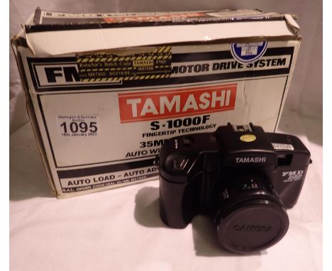 Tamashi S.1000F 35mm camera. P&amp;P Group 1 (£14+VAT for the first lot and £1+VAT for subsequent lots) 