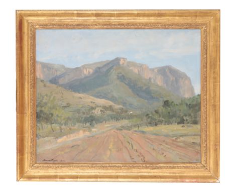*NORMAN R. HEPPLE (1908-1994) 'Countryside behind Javea - Spain'signed and dated 1972 lower left, further signed and titled v