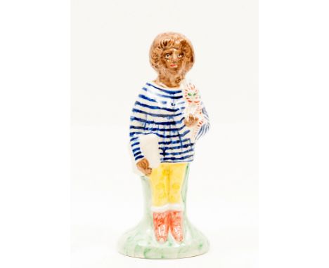 δ Grayson Perry (b. 1960)Home WorkerCeramic sculpture, 2022, with Staffordshire ceramic marks on the back of the figure, publ
