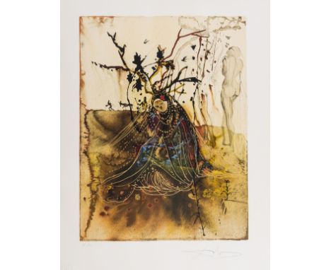 δ Salvador Dalí (1904-1989)Autumn, from Four Seasons (M&amp;L1360)Lithograph printed in colours, 1972, signed and inscribed '