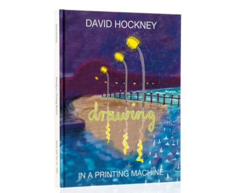 David Hockney (b.1937)Drawing in a Printing MachineThe exhibition catalogue, 2009, signed in black ink, from the edition of u