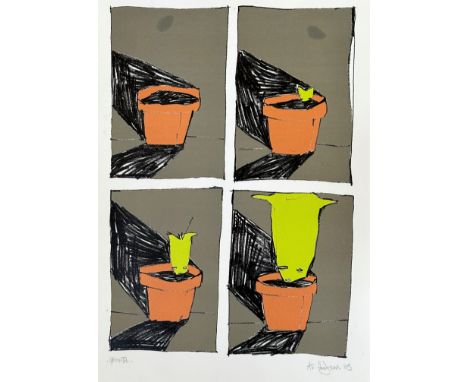 Ali Hodgson, Growth, print signed and dated bottom right '05. (h x 29cmx l x 20cm)