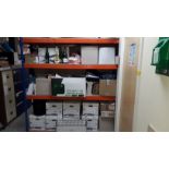 Bay of Lightweight Steel Boltless Racking, 1.5m – Contents Excluded