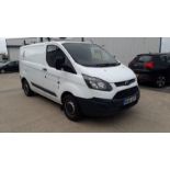 Ford Transit Custom 290 Eco-Tech Panel Van, Registration MK65 GTY, Odometer 43,036 Miles, MOT to