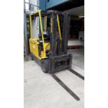 Hyster E3.20XM Electric Fork Lift Truck (2002), Serial number F108A05401Z with 12,290 recorded