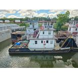"Traci K" 1974 45.5' River Towboat, Official No. 555252, Hull Dimensions: 50' X 22' X 7' Depth, Main