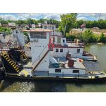 "Ruth E" 1960 River Towboat, Official No. 284399, Hull Dimensions: 46.1' X 17.8' X 4.8' Depth, Main