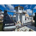 "Bud Mac" 1959 River Towboat, Official No. 279101, Hull Dimensions: 50' X 20.1' X 6.2' Depth, Triple