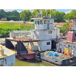 "James S. Dixon" 1968 River Towboat, Official No. 515557, Hull Dimensions: 61' X 22' X 6.2' Depth, T