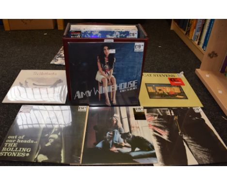 Vinyl Records - LPs - digital remasters including Rolling Stones, Ami Winehouse, Ultravox, Joni Mitchell, etc, all factory se