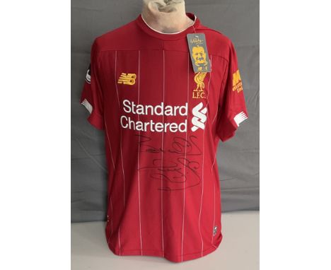 Football Paul Ince Signed Liverpool FC Home Shirt Size Small. Brand New With Tags. Signed in black ink with inscription of Be