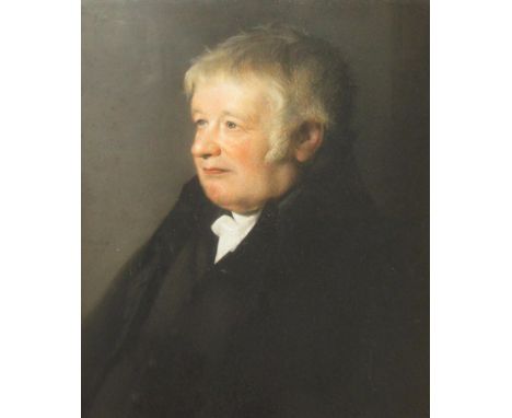 19TH CENTURY BRITISH SCHOOL, 'Portrait of a gentleman' pastel on paper, signed and dated labelled R. Coslett 1833, 61 x 50.5c