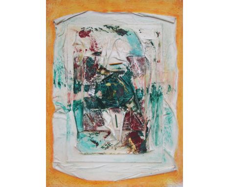 FELIX MUYO (Spanish), oil/mixed media on panel, 120cm x 90cm, on verso - Marbella 23.3.83.
