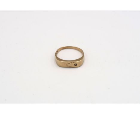 A 9ct diamond ring - weight approx 2.11 grams - ring size S/T 